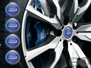 BBS Etichetta Cupola Logo Custom Brand Racing Horizon